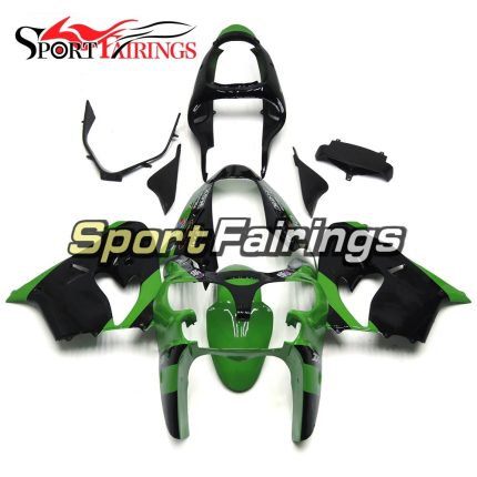 Fairings For Kawasaki ZX-9R ZX9R Year 00 01 2000 2001 ABS Motorcycle Fairing Kit Motorbike Bodywork Cowling Moto Elf Green Black