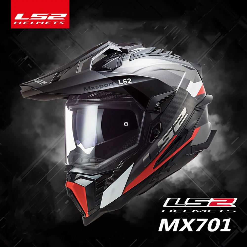 LS2-MX701-Off-road-Motorcycle-Helmet-6K-carbon-fiber-motocross-helmets-EXPLORER-capacete-casco-moto-casque.webp LS2 MX701 Off-road Motorcycle Helmet 6K carbon fiber motocross helmets EXPLORER capacete casco moto casque - Image 1
